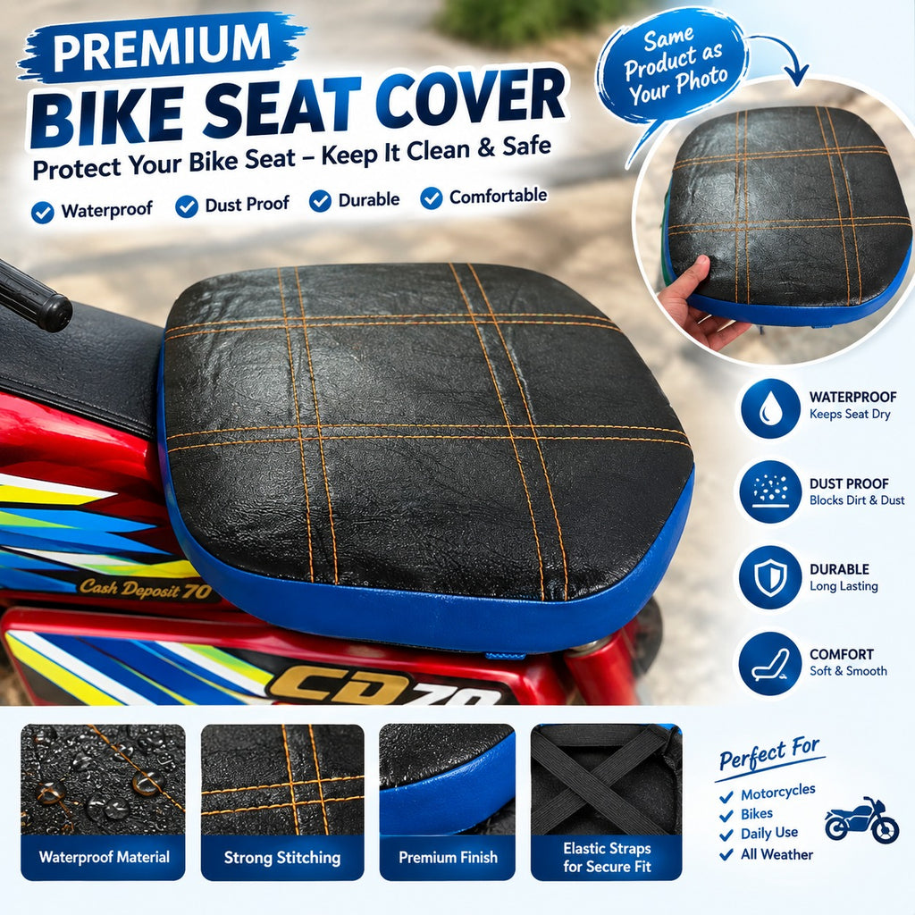 Soft Comfortable Bike Seat Cushion - Anti-Fatigue Ride Support